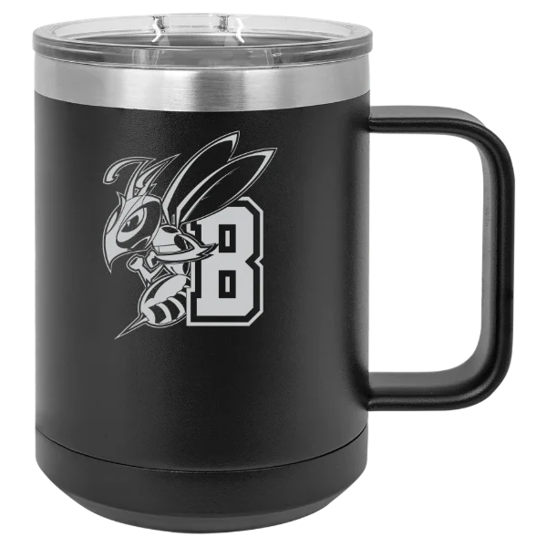 Montana State University Billings Polar Camel 15 oz. Mug with Slider Lid