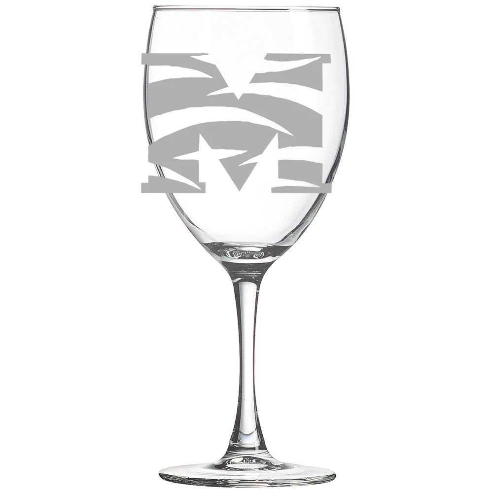 Morehouse College Polar Camel 10 1/2 oz. Wine Glass