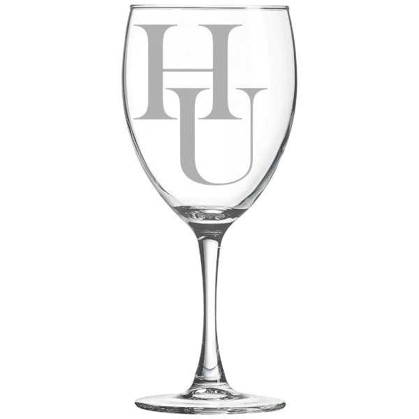 New Mexico Highlands University Polar Camel 10 1/2 oz. Wine Glass