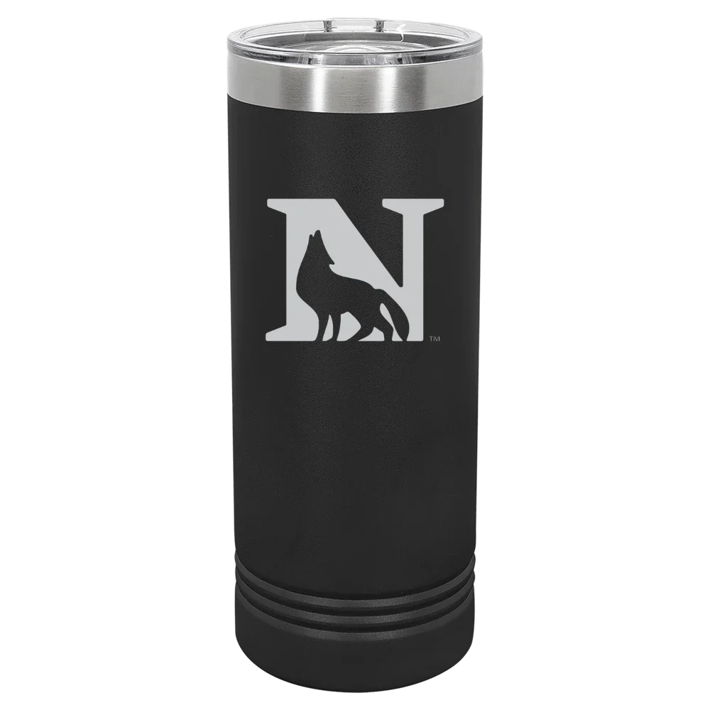 Newberry College Polar Camel 22 oz. Skinny Tumbler with Slider Lid