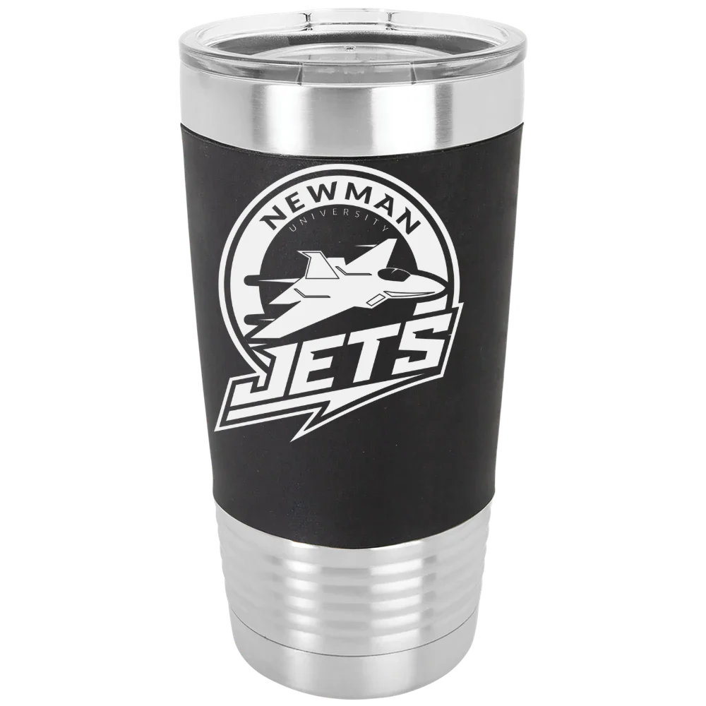 Newman University Polar Camel 20 oz. Silicone Grip Tumbler with Standard Lid