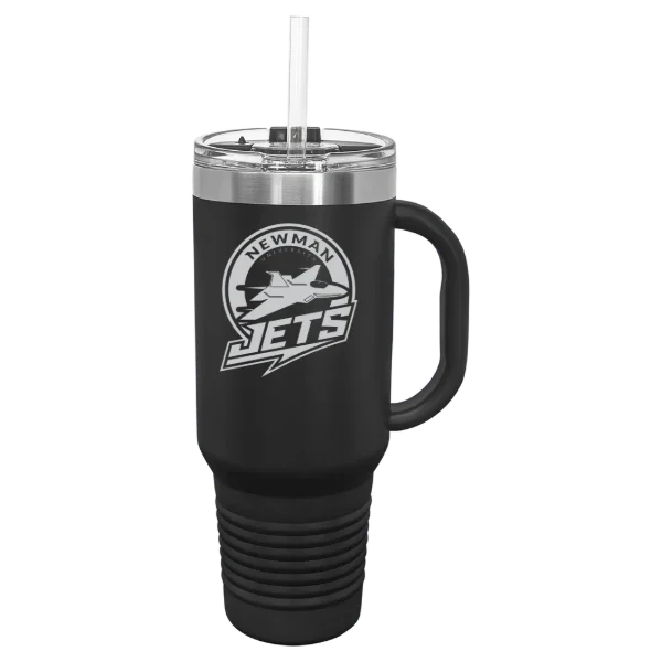 Newman University Polar Camel 40 oz. Travel Mug with Snap Lid & Straw