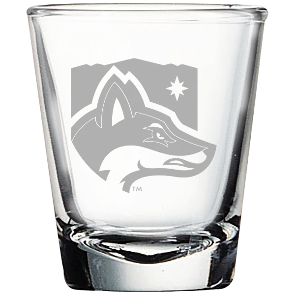 North Greenville University Polar Camel 1.7 oz. Shot Glass