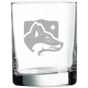 North Greenville University Polar Camel 10 1/2 oz. On The Rocks Glass