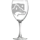 North Greenville University Polar Camel 10 1/2 oz. Wine Glass