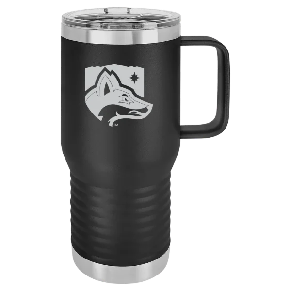North Greenville University Polar Camel 20 oz. Travel Mug with Slider Lid