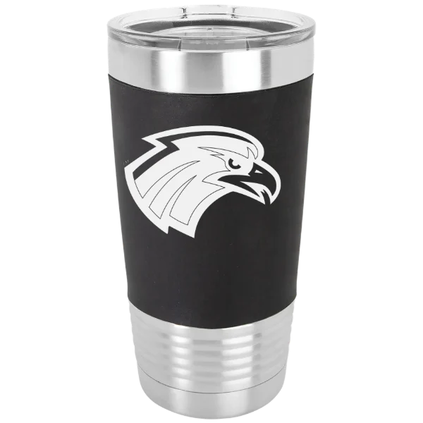 Northeastern State University Polar Camel 20 oz. Silicone Grip Tumbler with Standard Lid