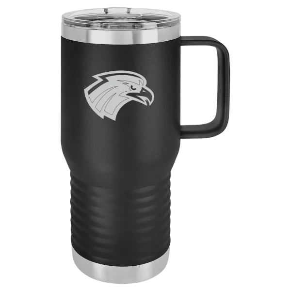 Northeastern State University Polar Camel 20 oz. Travel Mug with Slider Lid