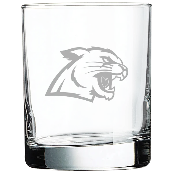 Northern Michigan University Polar Camel 10 1/2 oz. On The Rocks Glass