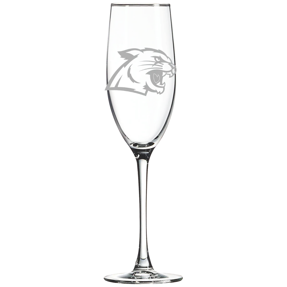 Northern Michigan University Polar Camel 8 oz. Champagne Flute
