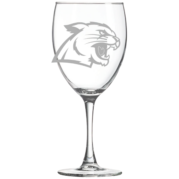 Northern Michigan University Polar Camel 10 1/2 oz. Wine Glass