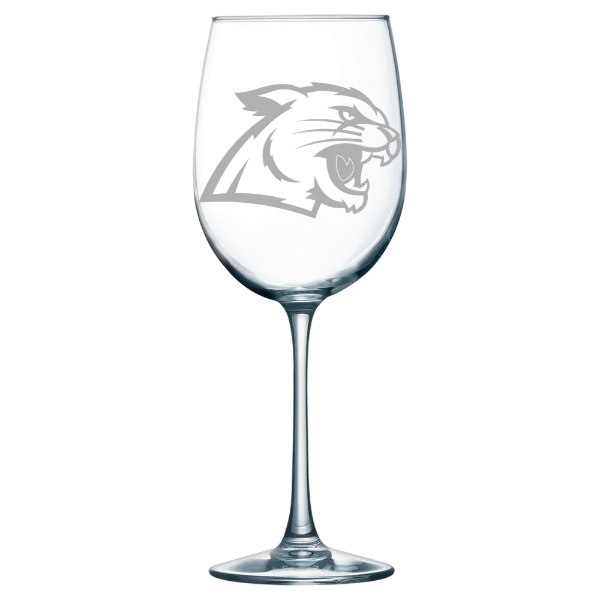 Northern Michigan University Polar Camel 19 oz. Wine Glass