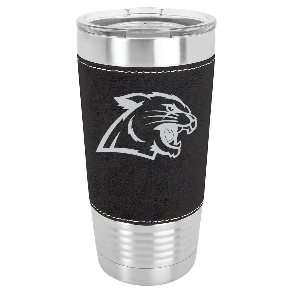 Northern Michigan University Polar Camel 20 oz. Leatherette Grip Tumbler with Standard Lid