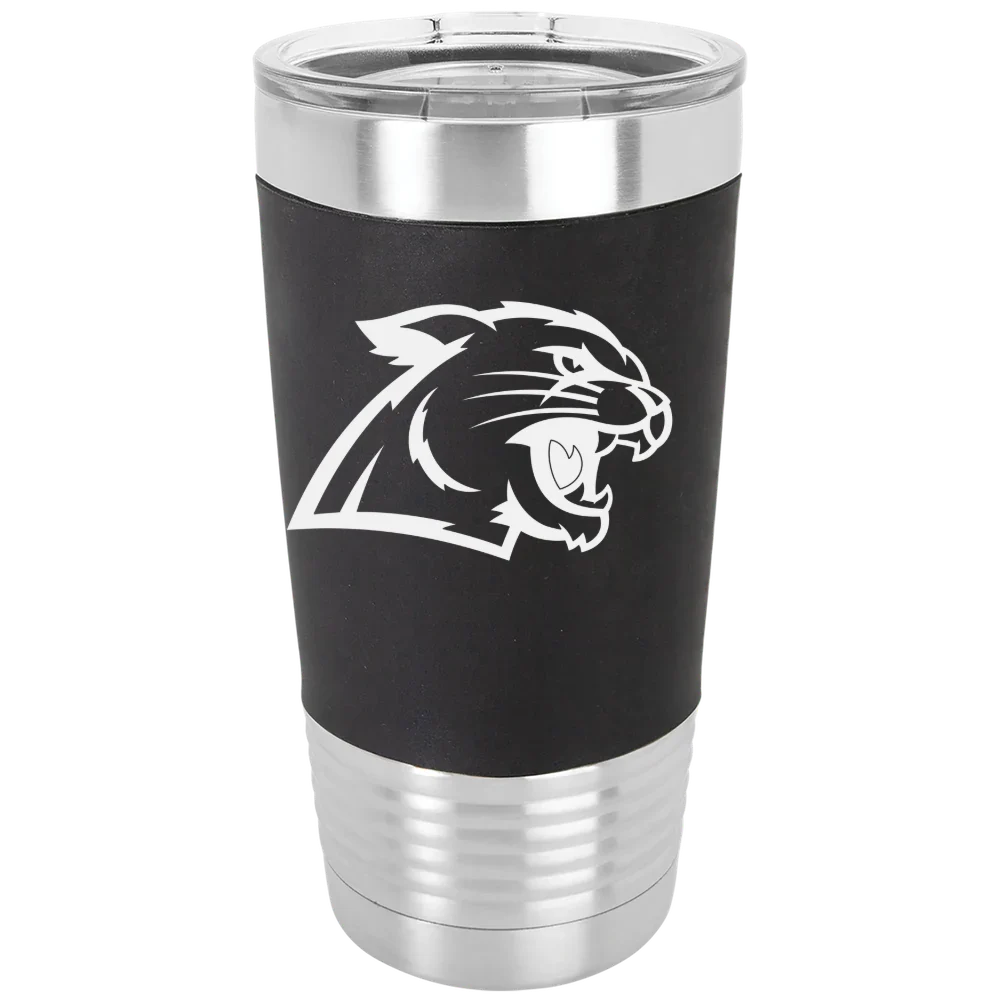 Northern Michigan University Polar Camel 20 oz. Silicone Grip Tumbler with Standard Lid