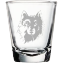 Northern State University Polar Camel 1.7 oz. Shot Glass