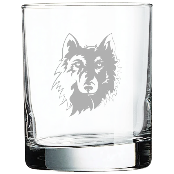 Northern State University Polar Camel 10 1/2 oz. On The Rocks Glass