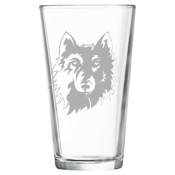 Northern State University Polar Camel 16 oz. Pint Mixing Glass