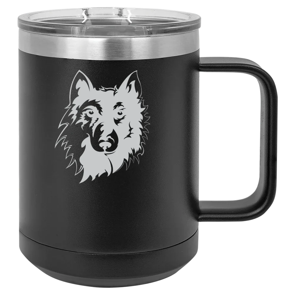 Northern State University Polar Camel 15 oz. Mug with Slider Lid
