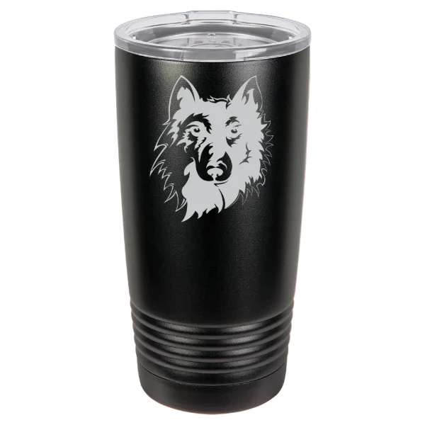 Northern State University Polar Camel 20 oz. Ringneck Tumbler with Standard Lid