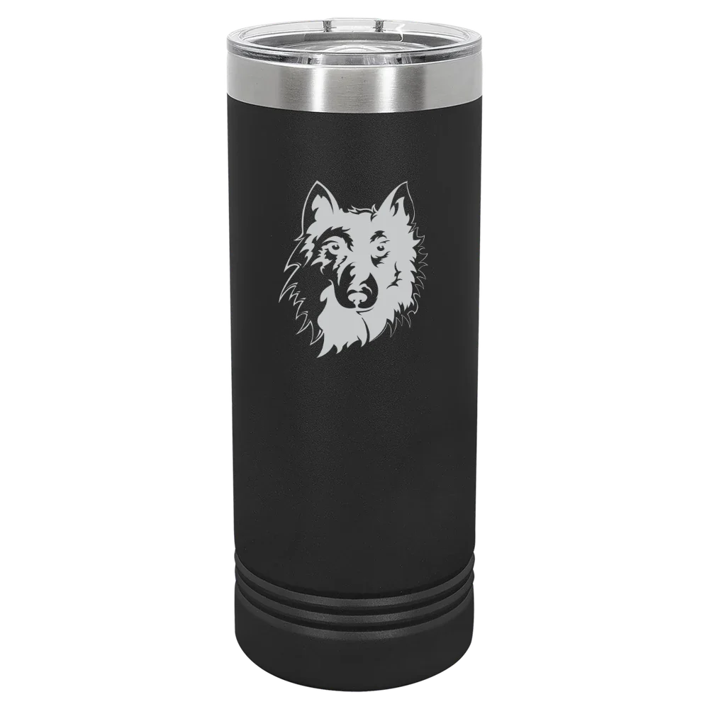 Northern State University Polar Camel 22 oz. Skinny Tumbler with Slider Lid