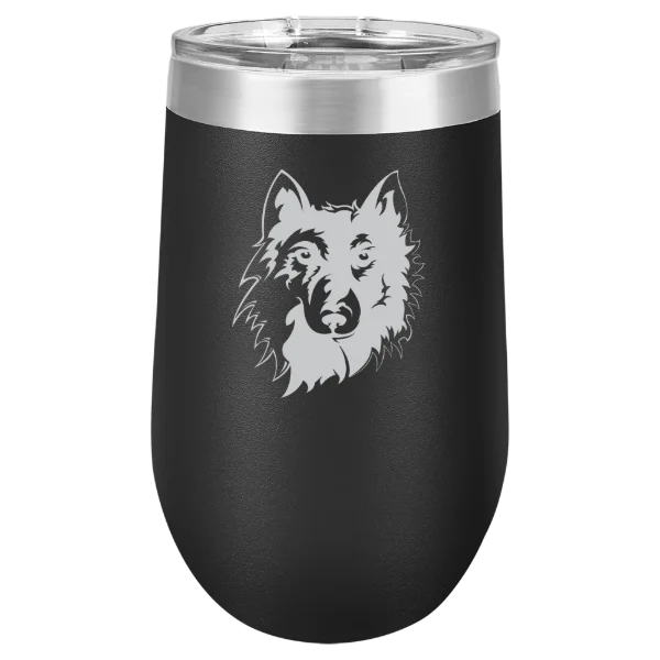 Northern State University Polar Camel 16 oz. Stemless Wine Tumbler