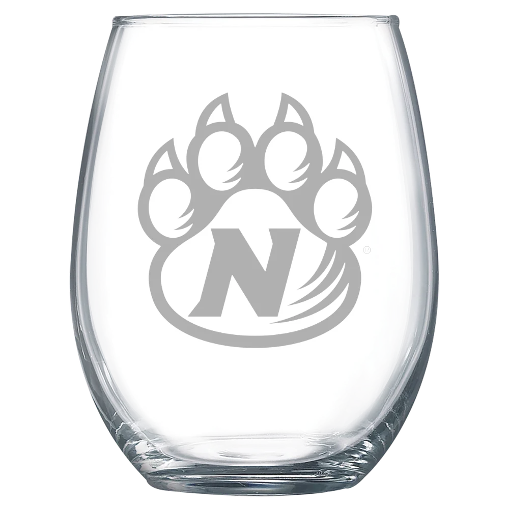Northwest Missouri State University Polar Camel 15 oz. Stemless Wine Glass