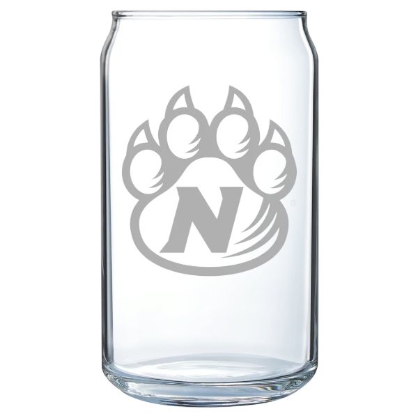 Northwest Missouri State University Polar Camel 16 oz. Can Glass