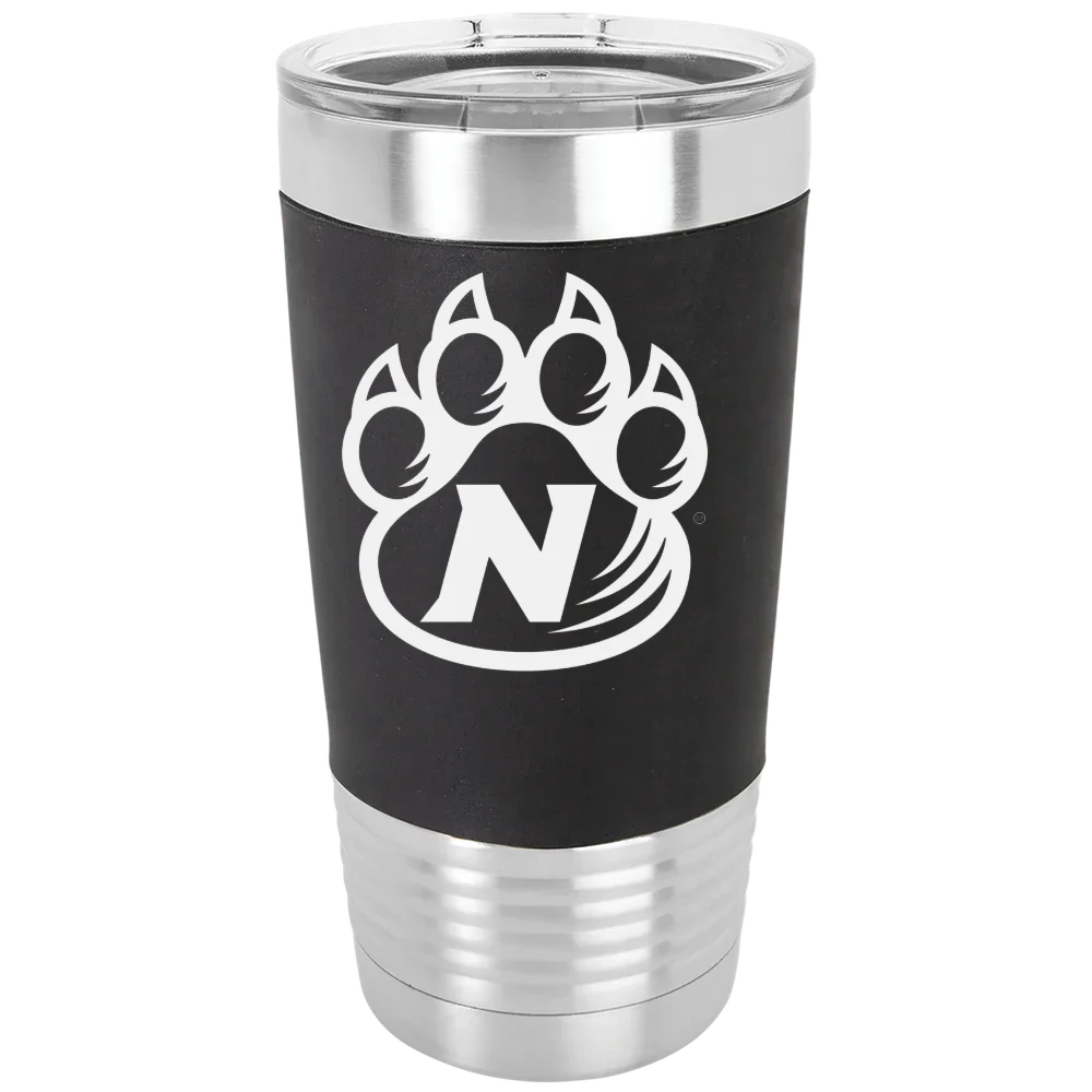 Northwest Missouri State University Polar Camel 20 oz. Silicone Grip Tumbler with Standard Lid