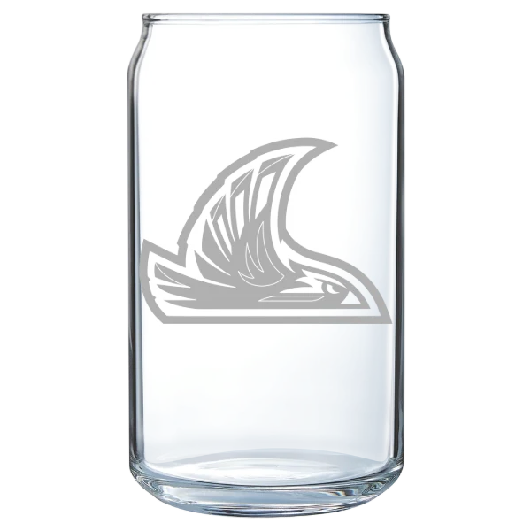 Northwest Nazarene University Polar Camel 16 oz. Can Glass
