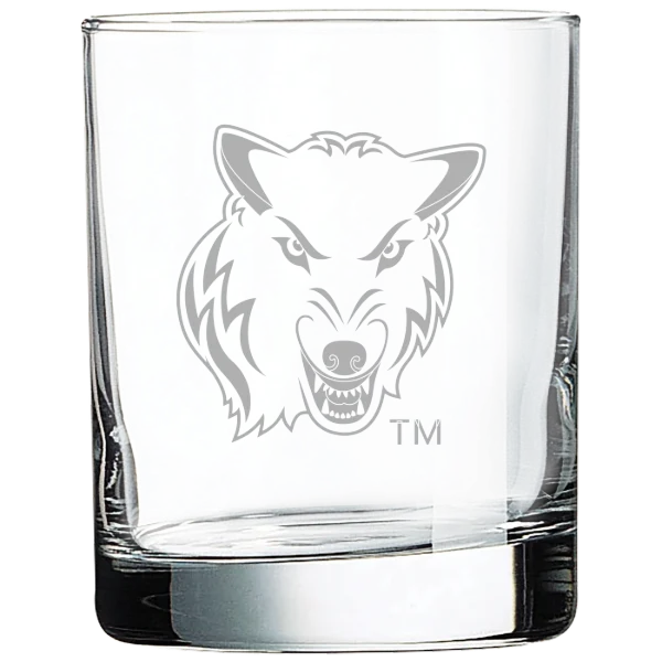 Northwood University Polar Camel 10 1/2 oz. On The Rocks Glass