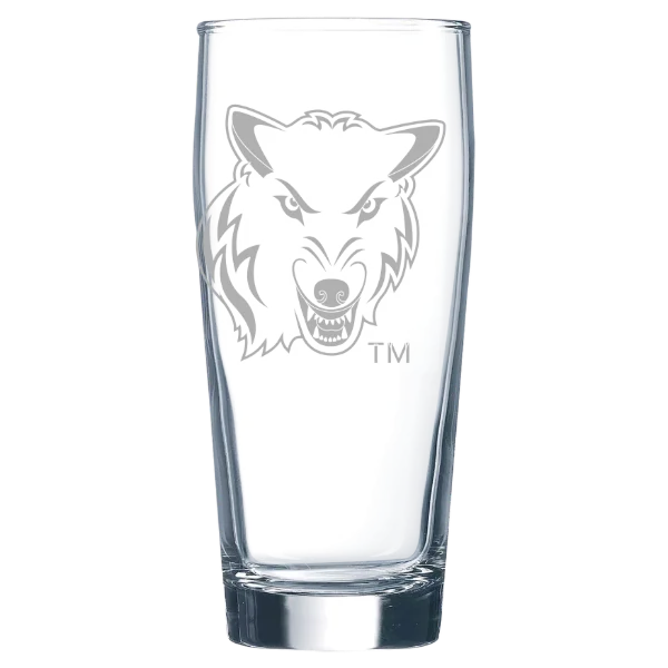 Northwood University Polar Camel 16 oz. Willi Becher Beer Glass