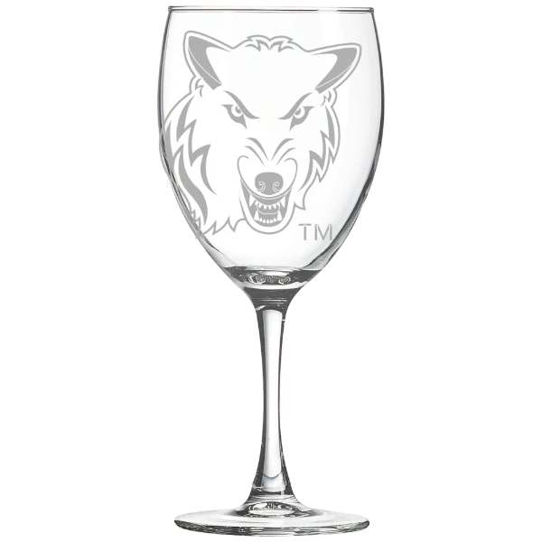 Northwood University Polar Camel 10 1/2 oz. Wine Glass