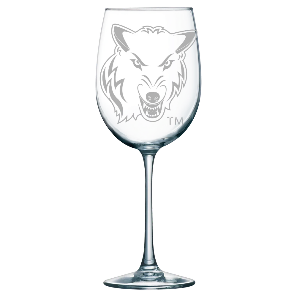 Northwood University Polar Camel 19 oz. Wine Glass