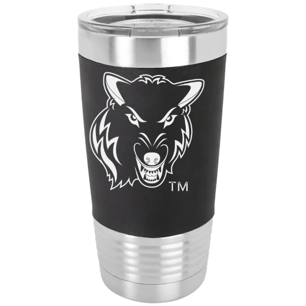 Northwood University Polar Camel 20 oz. Silicone Grip Tumbler with Standard Lid