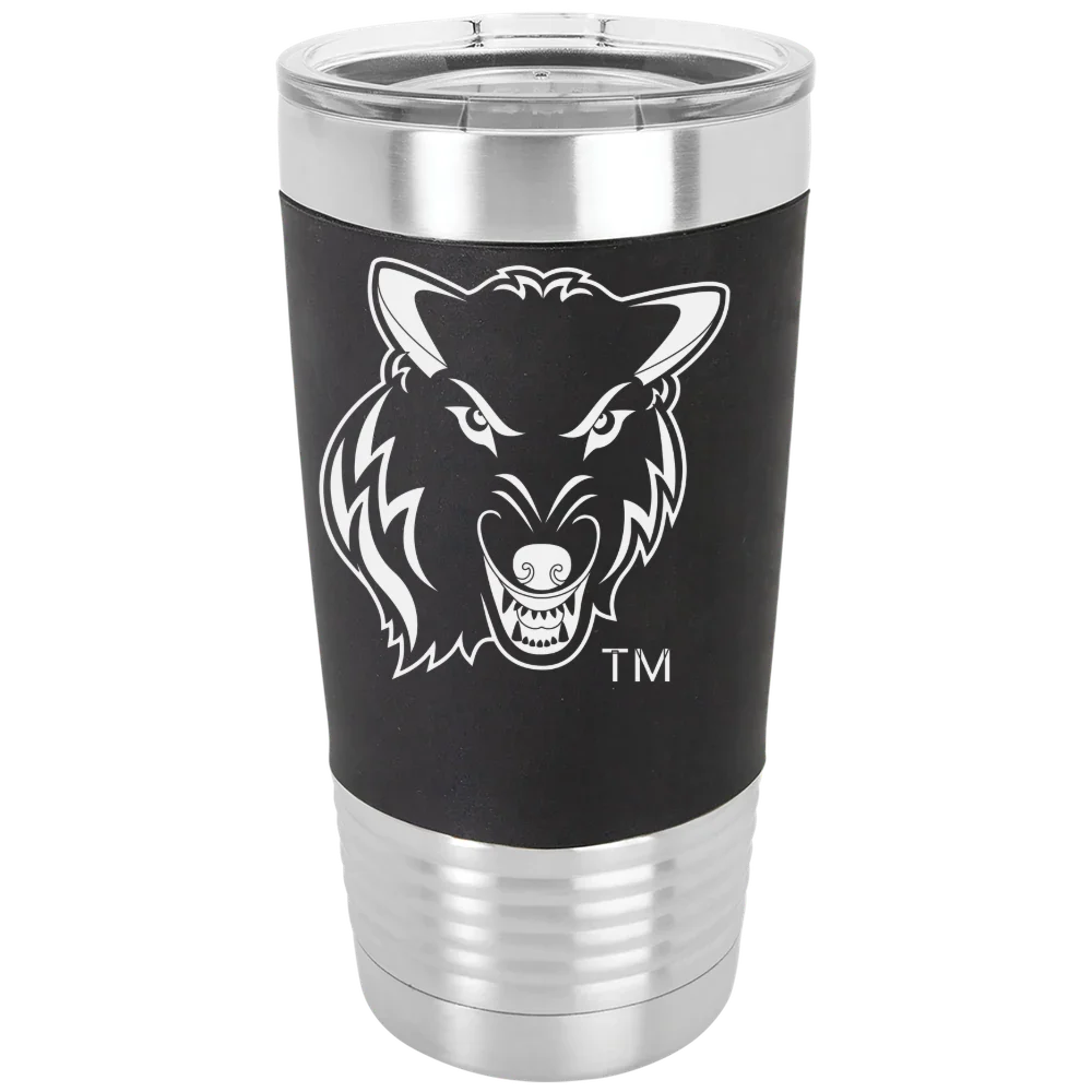 Northwood University Polar Camel 20 oz. Silicone Grip Tumbler with Standard Lid