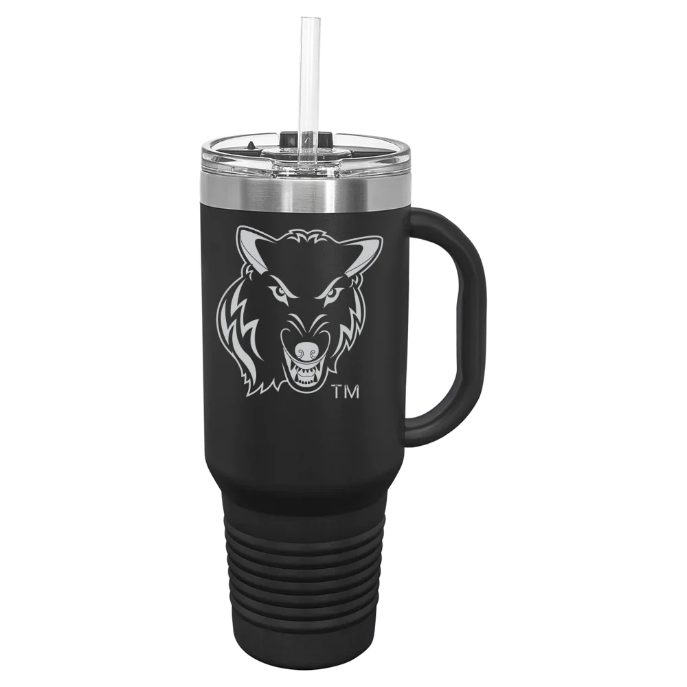 Northwood University Polar Camel 40 oz. Travel Mug with Snap Lid & Straw