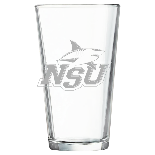 Nova Southeastern University Polar Camel 16 oz. Pint Mixing Glass