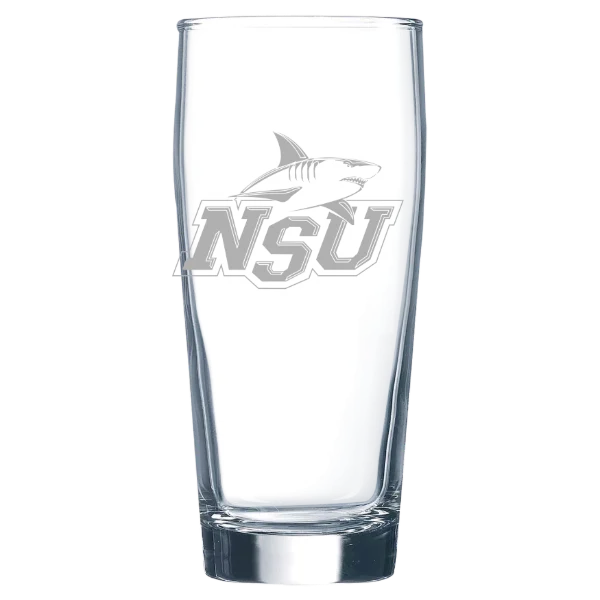 Nova Southeastern University Polar Camel 16 oz. Willi Becher Beer Glass