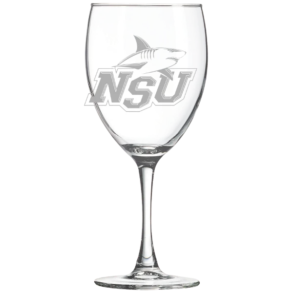 Nova Southeastern University Polar Camel 10 1/2 oz. Wine Glass