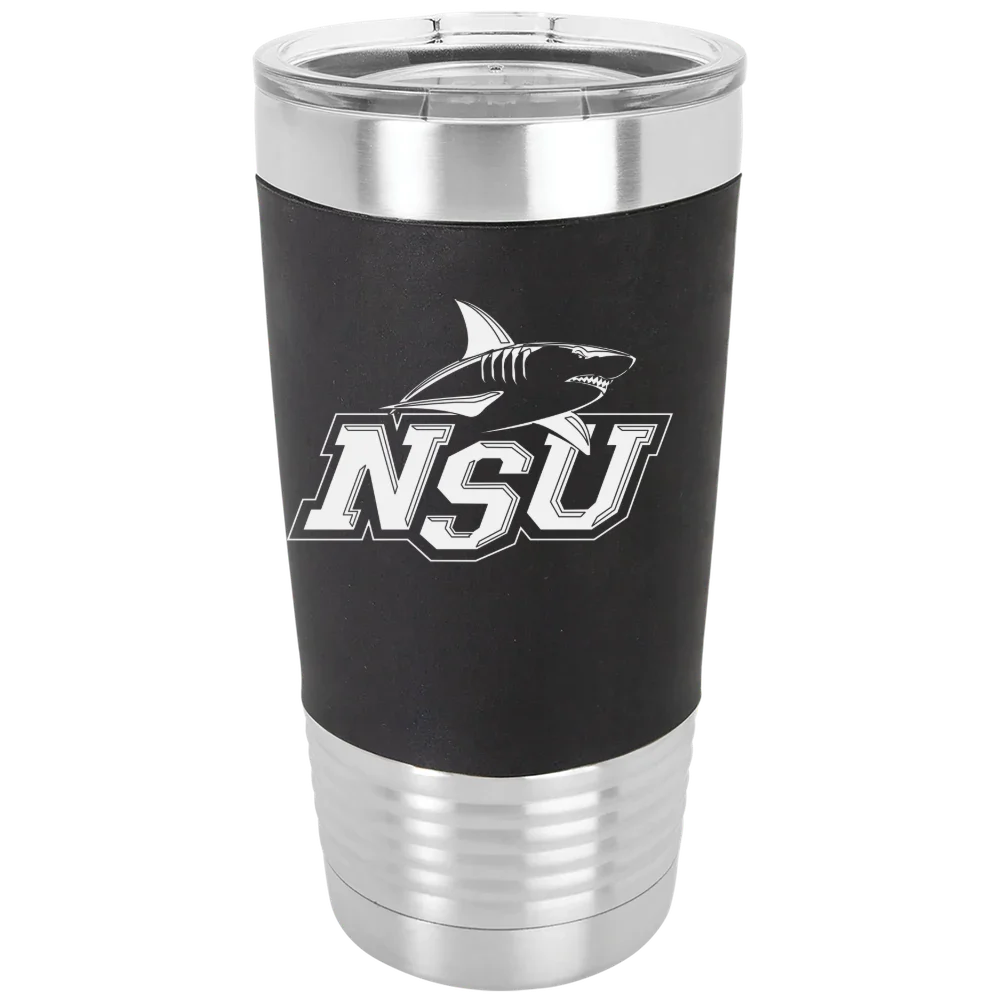 Nova Southeastern University Polar Camel 20 oz. Silicone Grip Tumbler with Standard Lid