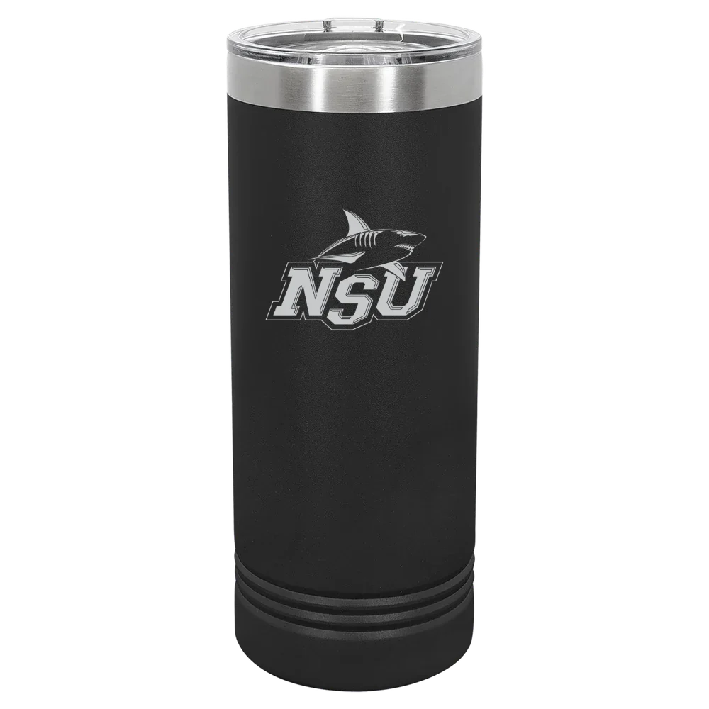 Nova Southeastern University Polar Camel 22 oz. Skinny Tumbler with Slider Lid
