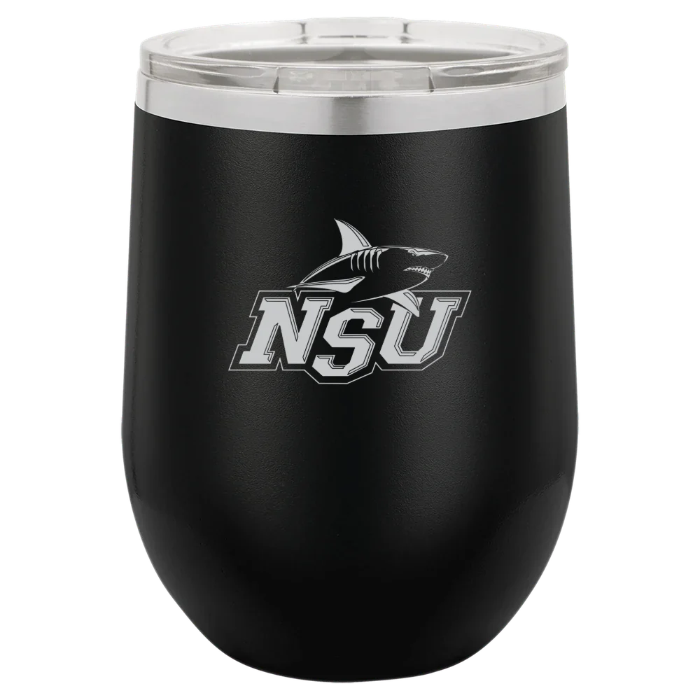 Nova Southeastern University Polar Camel 12 oz. Stemless Wine Tumbler