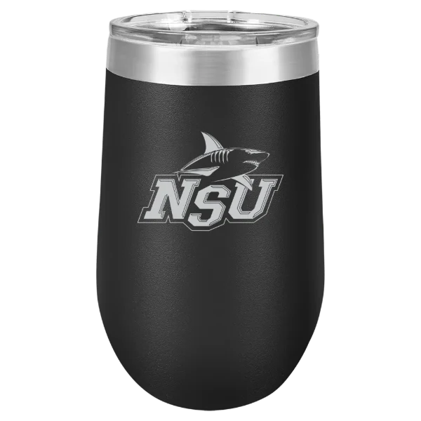 Nova Southeastern University Polar Camel 16 oz. Stemless Wine Tumbler