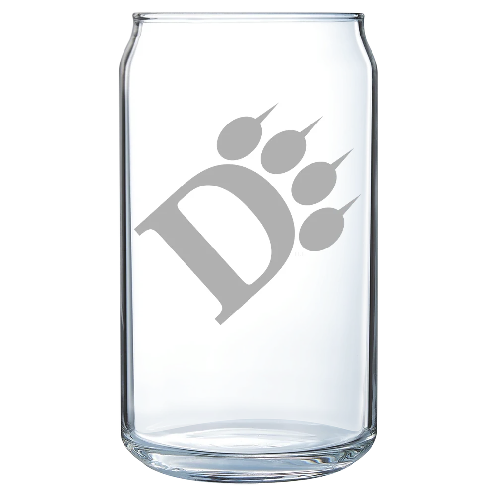 Ohio Dominican University Polar Camel 16 oz. Can Glass