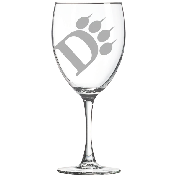 Ohio Dominican University Polar Camel 10 1/2 oz. Wine Glass