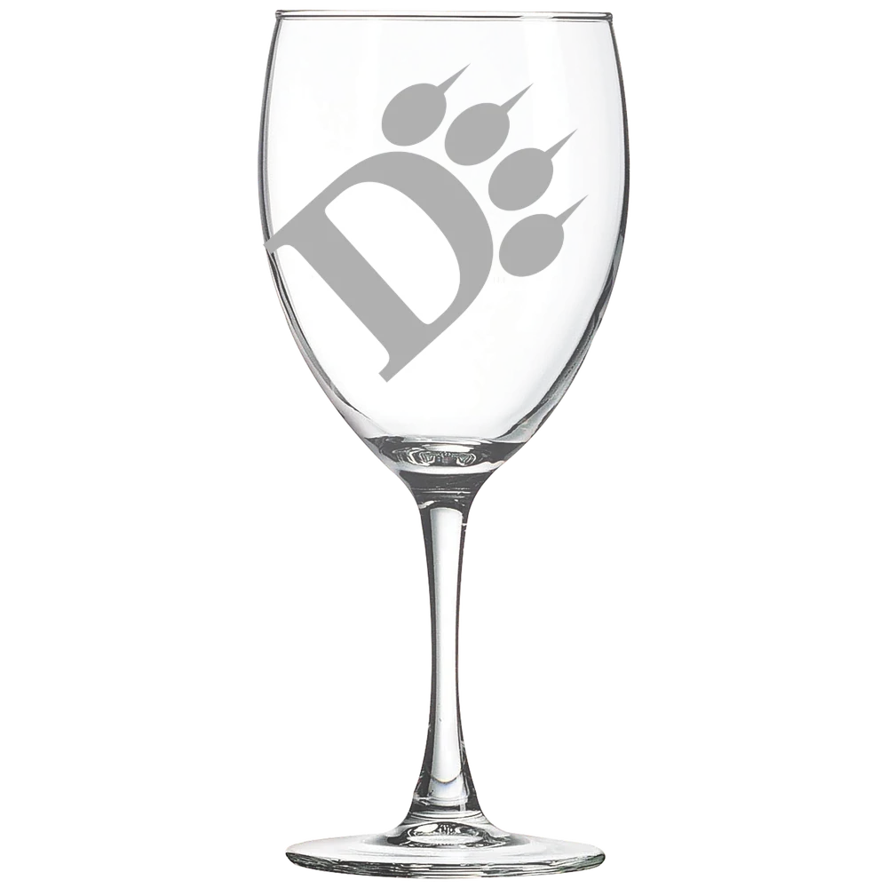 Ohio Dominican University Polar Camel 10 1/2 oz. Wine Glass