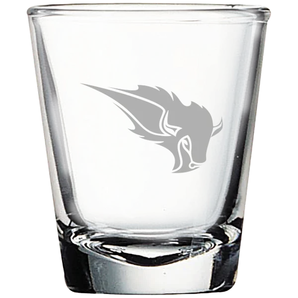 Oklahoma Baptist University Polar Camel 1.7 oz. Shot Glass
