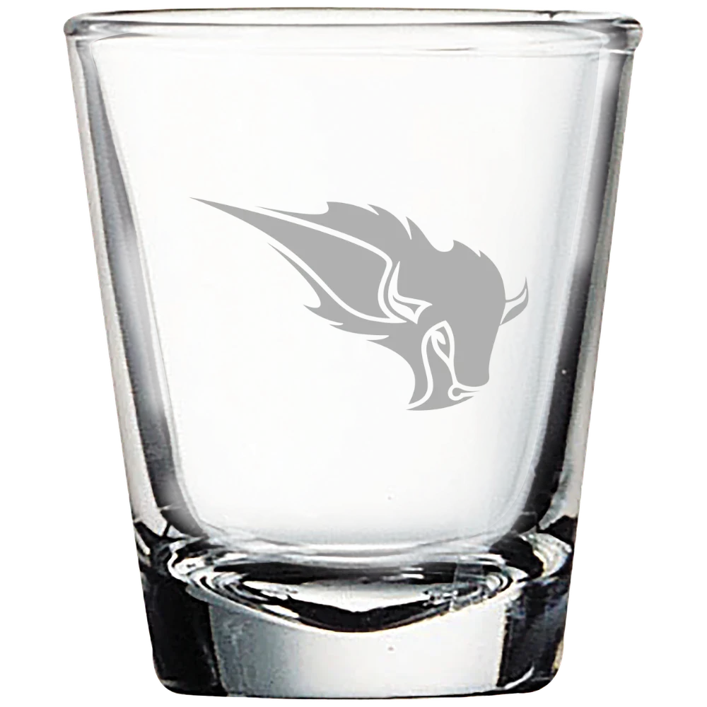 Oklahoma Baptist University Polar Camel 1.7 oz. Shot Glass