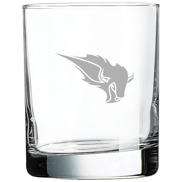 Oklahoma Baptist University Polar Camel 10 1/2 oz. On The Rocks Glass