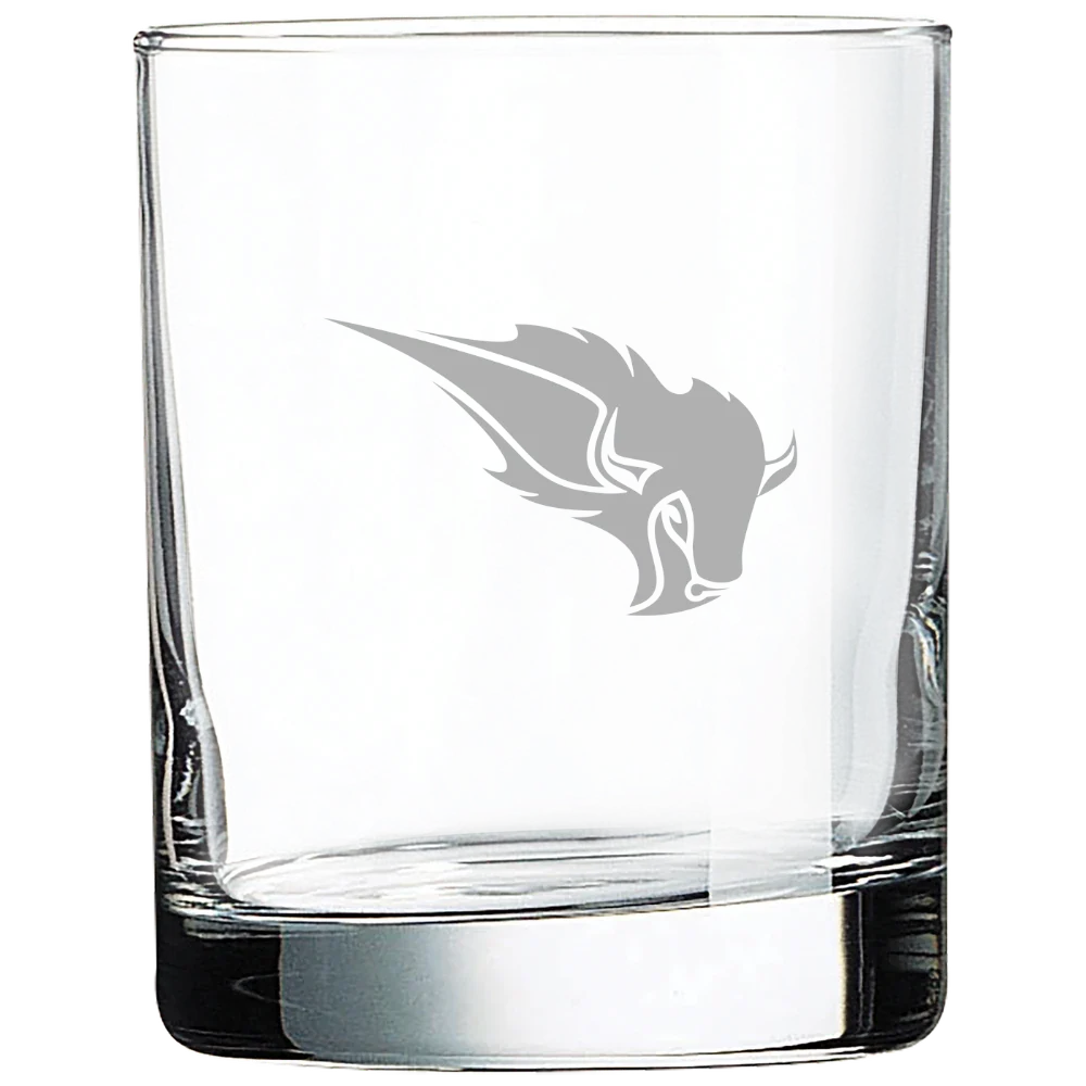 Oklahoma Baptist University Polar Camel 10 1/2 oz. On The Rocks Glass